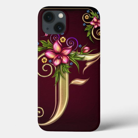 F Monogram-iPad Air Hüllen (Rückseite)