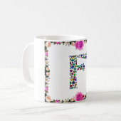 F Monogramm Kaffeetasse (Vorderseite Links)