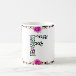F Monogramm Kaffeetasse