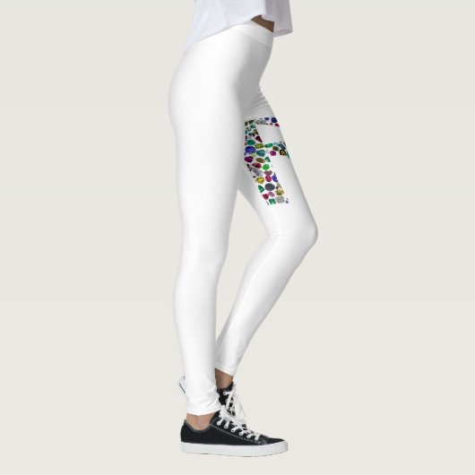 F Monogramm Leggings (Rechts)