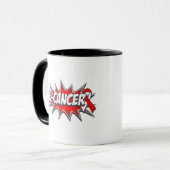 F-Mundkrebs Tasse (Vorderseite Links)