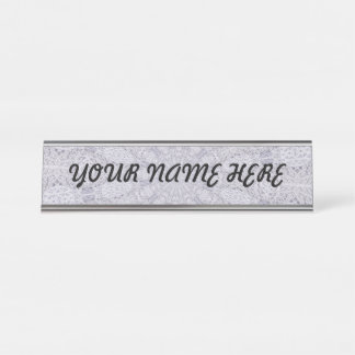 F-NAME PLATE-VORLAGE SCHREIBTISCHNAMENSPLAKETTE
