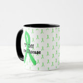 F Off Lyme Disease Coffee Tasse (Vorderseite Links)