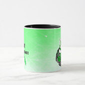 F Off Lyme Disease Coffee Tasse (Zentrum)