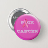 F "Pink Ribbon" KREBS Button (Vorne & Hinten)