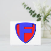 F POSTKARTE (Stehend Vorderseite)