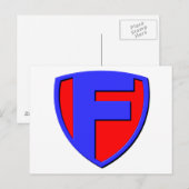 F POSTKARTE (Vorne/Hinten)