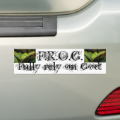 F.R.O.G. Autoaufkleber (Auf Auto)