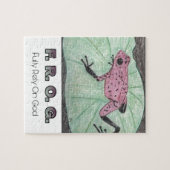 F.R.O.G. - Bauen Sie völlig auf Gott Puzzle (Horizontal)