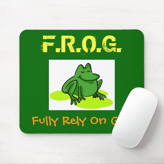 F.R.O.G. MOUSEPAD (Mit Mouse)