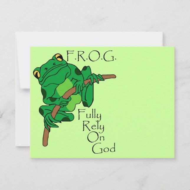 F.R.O.G. setzt auf Gott 1 (Vorderseite)