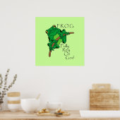 F.R.O.G. setzt auf Gott 1 Poster (Küche)