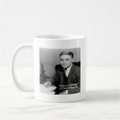 F Scott Fitzgerald "Action is Character" Geschenke Kaffeetasse (Links)