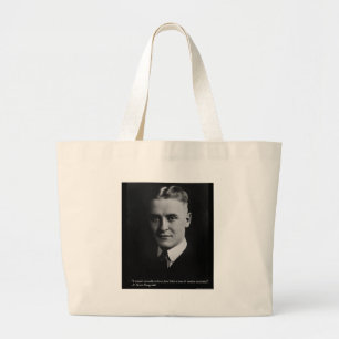 F Scott Fitzgerald Zarte Neugier Geschenke & T-Shi Jumbo Stoffbeutel