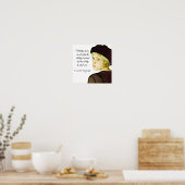 F. Scott Fitzgerald Zitat Poster (Küche)