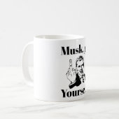 F Sie Muskeln Kaffee Tasse (Vorderseite Links)