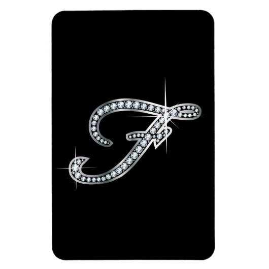 F-Skript "Diamond Bling" Magnet (Vertikal)