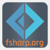 F# Software Foundation Sticker (Vorderseite)