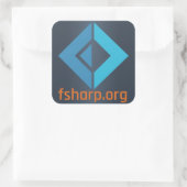 F# Software Foundation Sticker (Tasche)