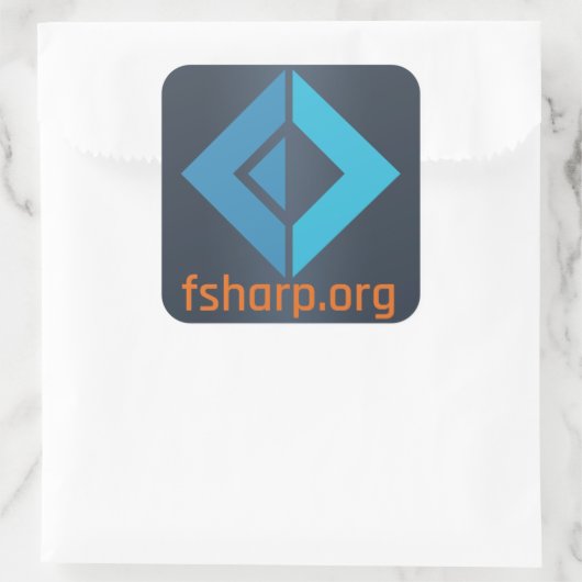 F# Software Foundation Sticker (Tasche)