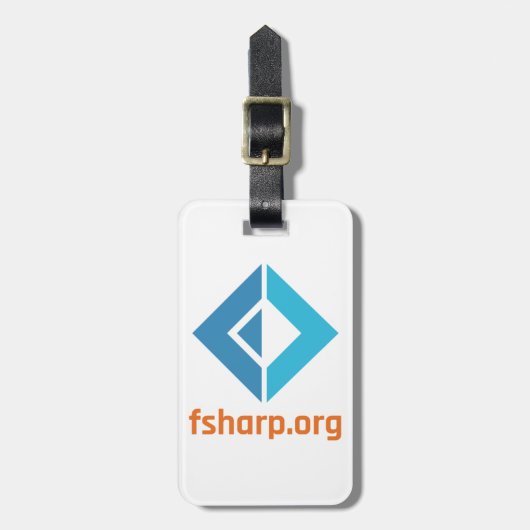 F# Software-Grundlagen-Gepäckanhänger Gepäckanhänger (Vorderseite vertikal)