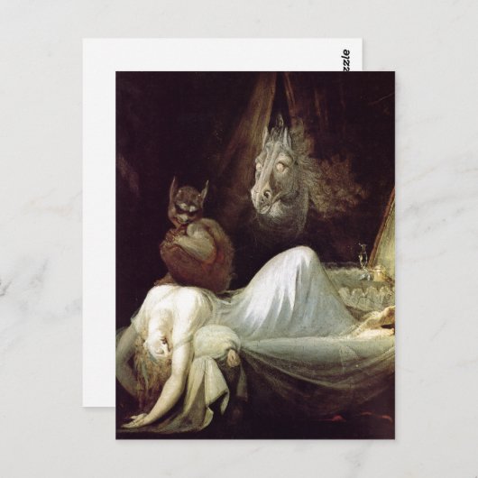 F?ssli, Johann Heinrich Nachtmahr 1802 Technique ? Postkarte (Vorne/Hinten)