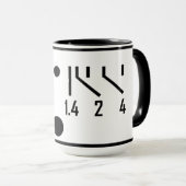 f/stop Strecken-Wecker-Tasse Tasse (VorderseiteRechts)