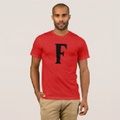 F T-Shirt (Vorne ganz)