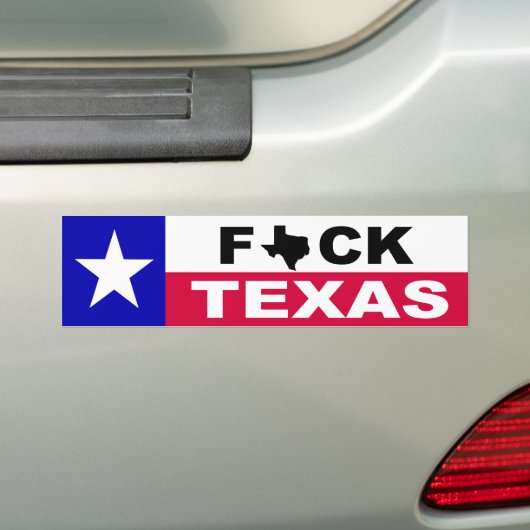 F TEXAS AUTOAUFKLEBER (Auf Auto)