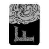 F- The Falck Alphabet (Silvery) Magnet (Vertikal)