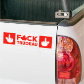 F Trudeau Kanadische LKWs Freiwilligendienst Truck Autoaufkleber (Auf Lkw)