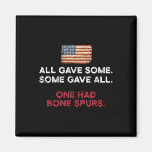 F Trump Shirt - Ketten-Knochen-Spurs Magnet