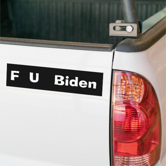 F U Biden AUTOAUFKLEBER (Auf Lkw)