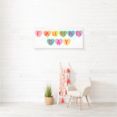 F VALENTINE'S DAY - Candy Hearts Banner (Insitu)