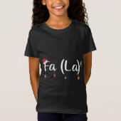 FA8 Funny Mathe Lehrer Santa FA LA xmas Urlaub T-Shirt (Vorderseite)