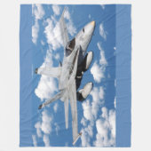 FA-15 HORNET FLEECEDECKE (Vorderseite)