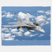FA-15 HORNET FLEECEDECKE (Vorderseite (Horizontal))