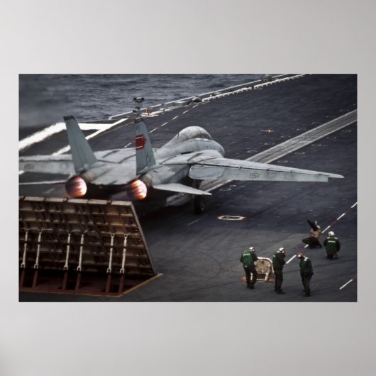 FA-18 hebt die USS Stennis ab Poster (Vorne)