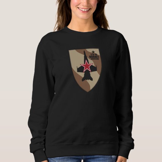 FA 18 Hornet Aggressor 1 Sweatshirt (Vorderseite)