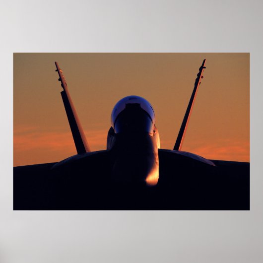 FA-18 Hornet Poster (Vorne)