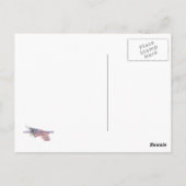 FA-18D Hornet Postkarte (Rückseite)