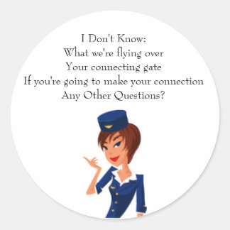 FA-Aufkleber Runder Aufkleber