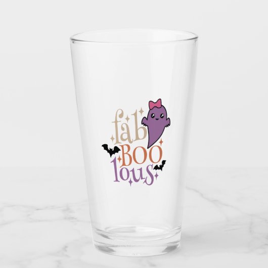 Fa BOO Lous Fa BOO Lous Halloween Ghost Glas (Vorderseite)