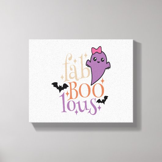 Fa BOO Lous Fa BOO Lous Halloween Ghost Leinwanddruck (Vorderseite)