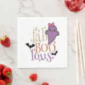 Fa BOO Lous Fa BOO Lous Halloween Ghost Serviette (Beispiel)
