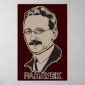 FA Hayek Poster (Vorne)