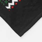 Fa (la)8 Funny Christmas Santa Fa La Math Lehrer Fleecedecke (Ecke)