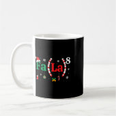 Fa (la)8 Funny Christmas Santa Fa La Math Lehrer Kaffeetasse (Links)