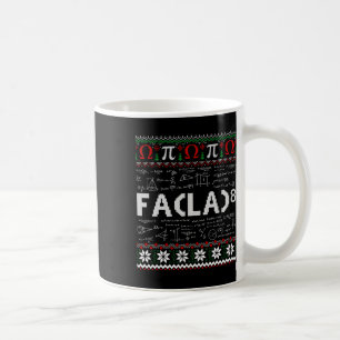 Fa (la)8 Funny Christmas Santa Fa La Math Lehrer Kaffeetasse