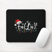 Fa (la)8 Funny Christmas Santa Fa La Math Lehrer Mousepad (Mit Mouse)